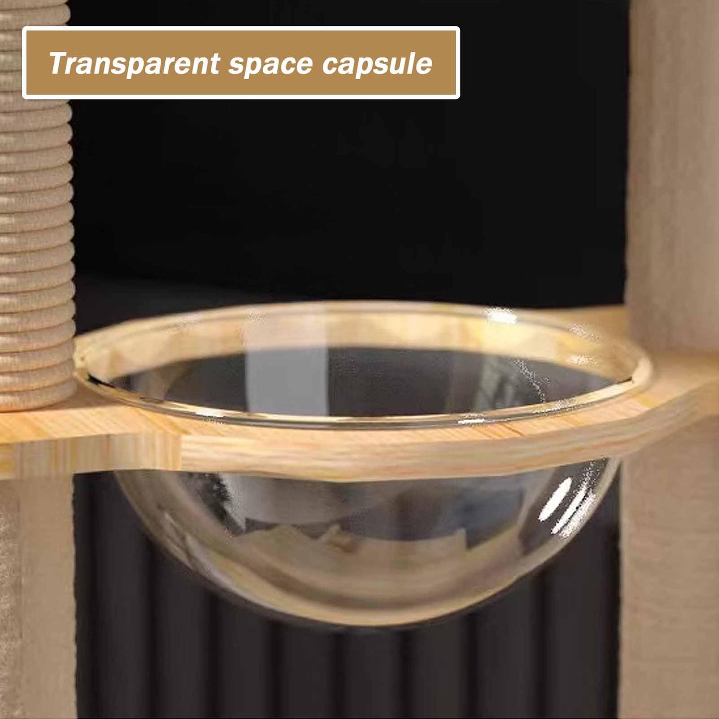 Tall Multi-Level Cat Tower with Scratching Posts, Plush Perches & Activity Toys